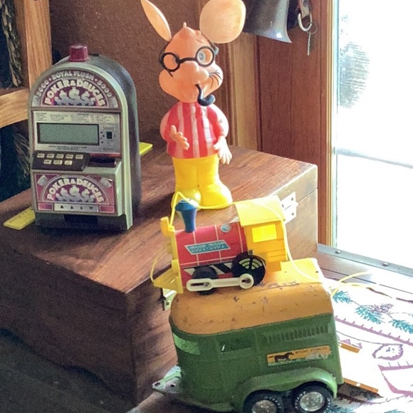 1964-69 Vintage Fisher-Price  Wooden MAGNETIC CHUG-CHUG TRAIN - Picture 8 of 15